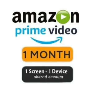 Amazon Prime Videos 1 Month 1 Screen (Email Delivery)