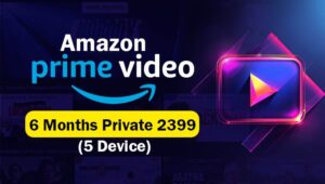 Prime Videos BD | 6 Months Private | 5 Screens (Reseller Pack)