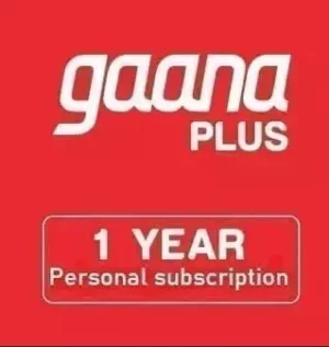 Gaana Plus Subscription 1 Year Private Subscription